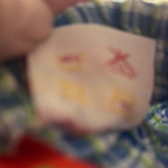 ☀️3/ $25 Girl’s Ragscals Blue Plaid Cotton Shorts Girls Size 5 - Picture 12 of 12